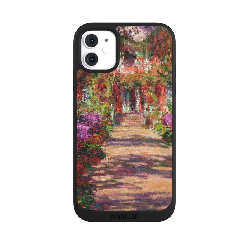 iPhone 11 NIVOpure Eine Allee in Monets Garten in Giverny by Claude Monet