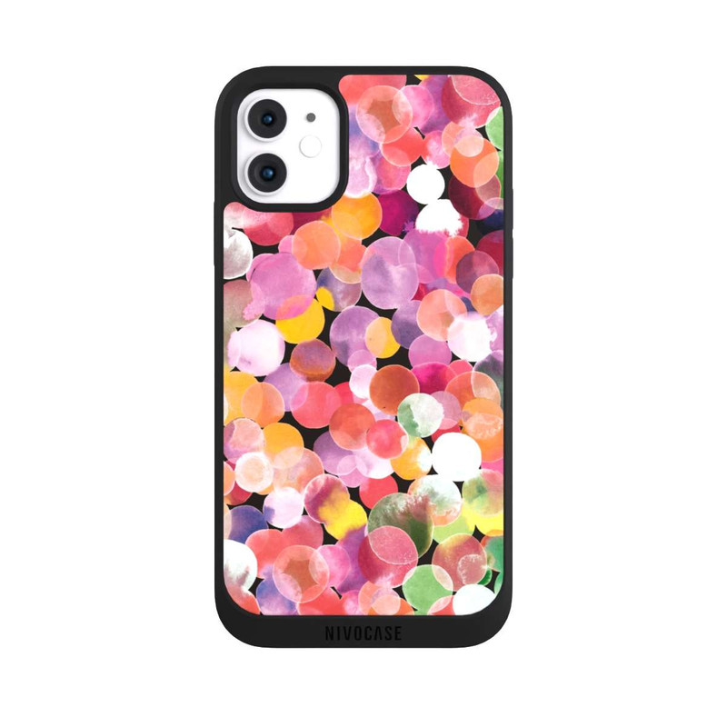 iPhone 11 NIVOpure Colorful Watercolor Dots