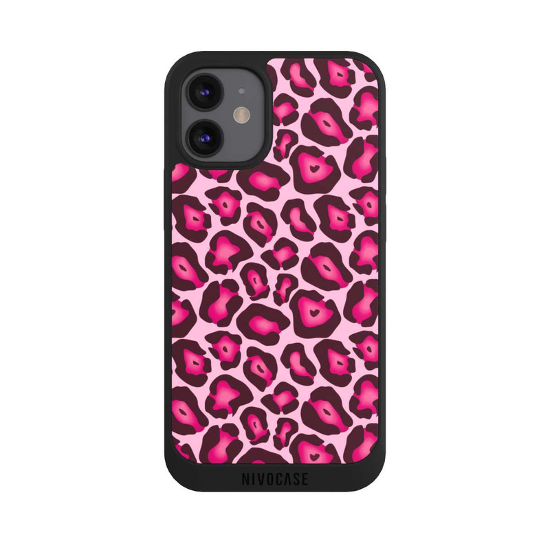 iPhone 12 mini NIVOpure Léopard rose