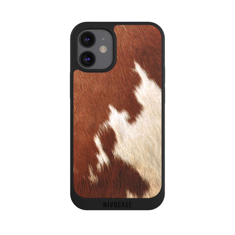 iPhone 12 mini NIVOpure Kuhfell Look