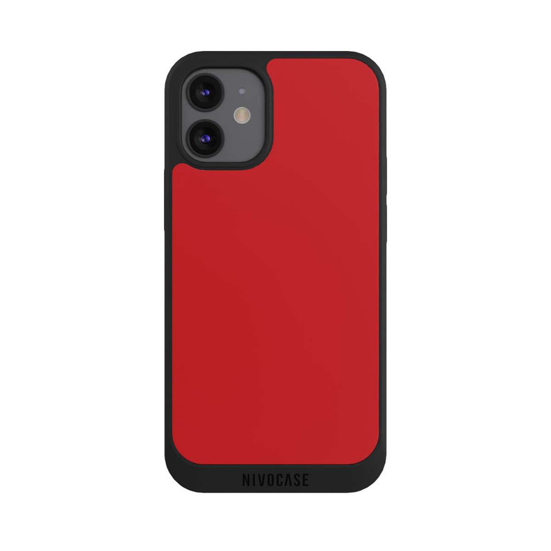 iPhone 12 mini NIVOpure Karminrot