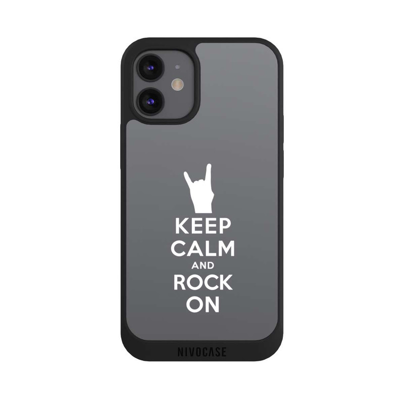iPhone 12 mini NIVOpure Keep Calm and Rock on