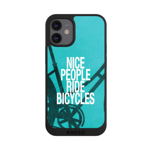 Apple iPhone 12 mini NIVOpure Nice People Ride Bicycles