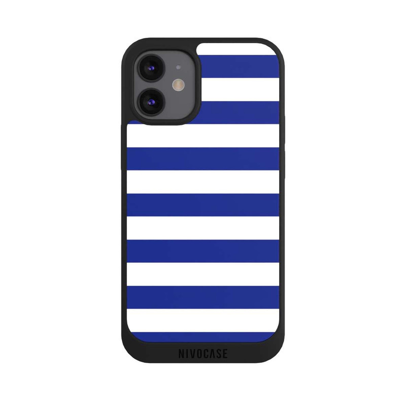 iPhone 12 mini NIVOpure Rayures Marines