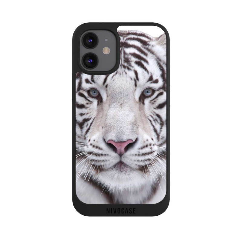 iPhone 12 mini NIVOpure Tigre Blanc Majestueux