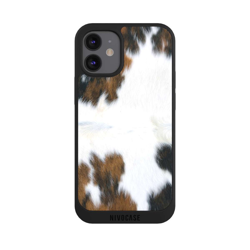 iPhone 12 mini NIVOpure Peau de Vache Colorée