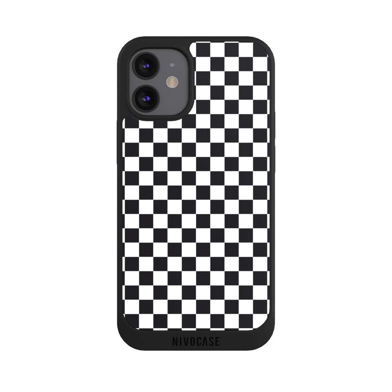 iPhone 12 mini NIVOpure Ska  - schwarz & weiß