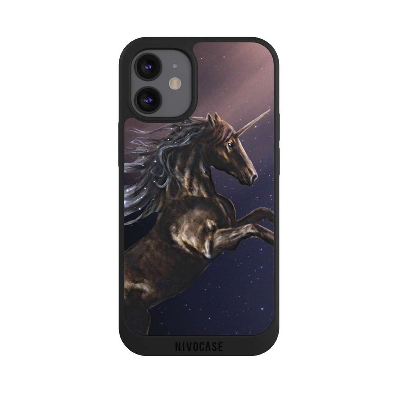 iPhone 12 mini NIVOpure Dark-Blue Unicorn