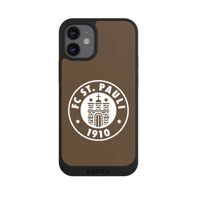 iPhone 12 mini NIVOpure FC St.Pauli Logo Braun