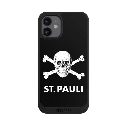 Apple iPhone 12 mini NIVOpure FC St.Pauli WhiteSkull