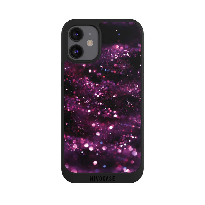 iPhone 12 mini NIVOpure Lilac Sparkles Look
