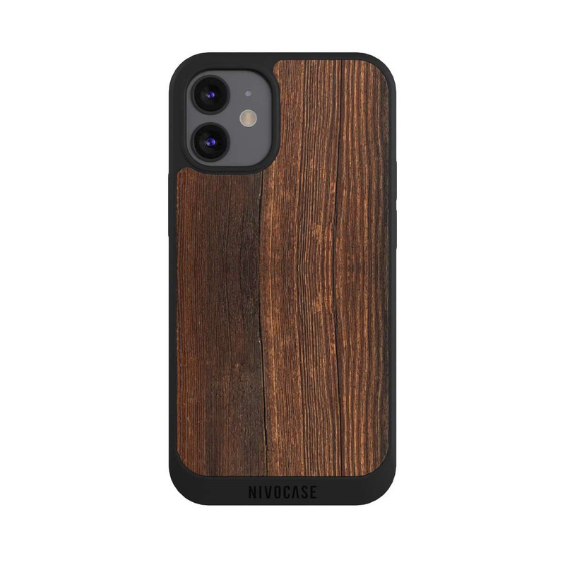 iPhone 12 mini NIVOpure Nußbaum Holzlook
