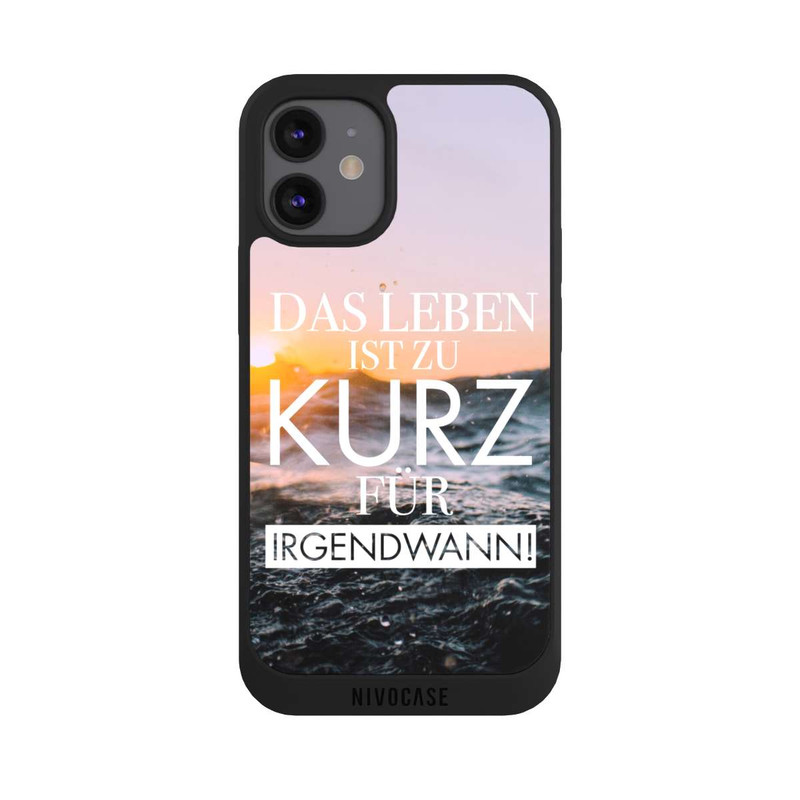iPhone 12 mini NIVOpure Leben zu Kurz für Irgendwann