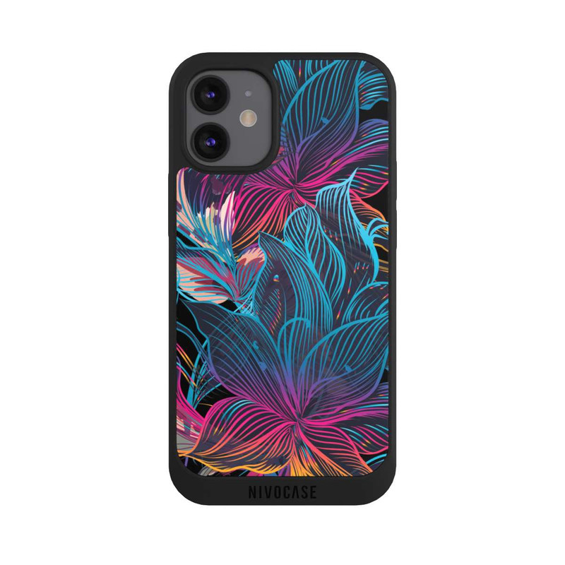 iPhone 12 mini NIVOpure Neon Flower Power