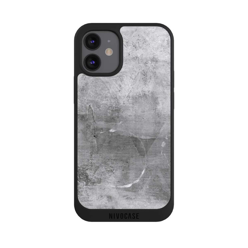 iPhone 12 mini NIVOpure Grey Concrete Wall 2