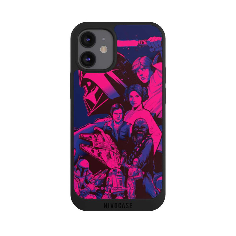 iPhone 12 mini NIVOpure StarWars Charaktere - Ultraviolet