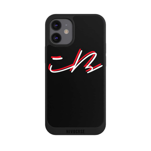Apple iPhone 12 mini NIVOpure Iblali - Logo Weiß Rot