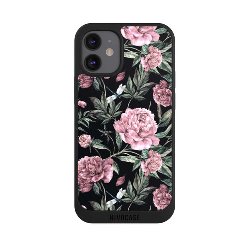 Apple iPhone 12 mini NIVOpure Fleur Sombre