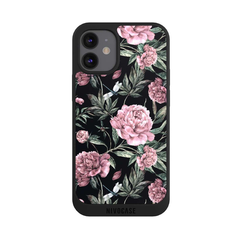 iPhone 12 mini NIVOpure Fleur Sombre