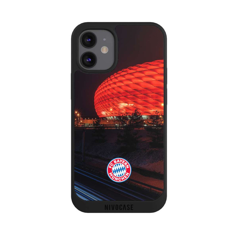 iPhone 12 mini NIVOpure Allianz Arena at night FCB