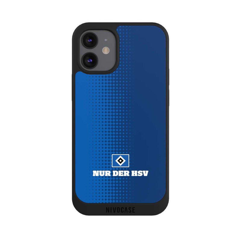 iPhone 12 mini NIVOpure Nur der HSV - Trame de losange bleue