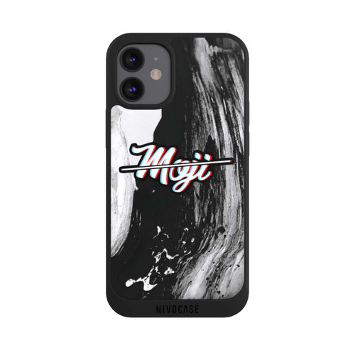 Apple iPhone 12 mini NIVOpure Moji-Glitch-Marmor