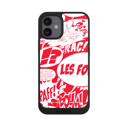 Apple iPhone 12 mini NIVOpure Speech Bubbles Asterix Red