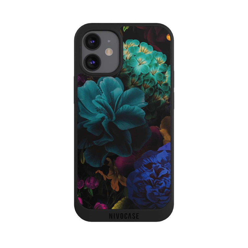 iPhone 12 mini NIVOpure Motif de fleurs 4