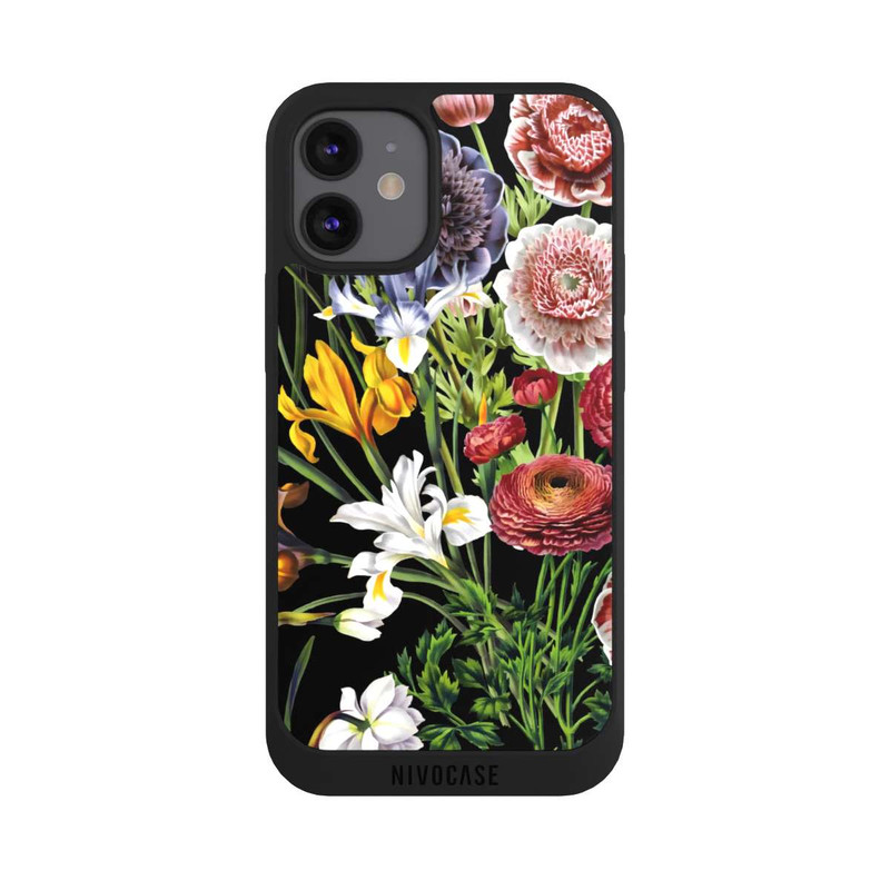 iPhone 12 mini NIVOpure Altes Blumenmuster