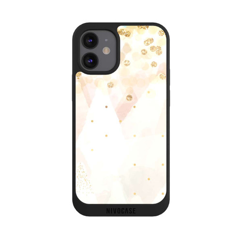 Apple iPhone 12 mini NIVOpure Goldglitzer Schneelook