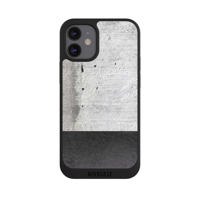 iPhone 12 mini NIVOpure Leder und Beton