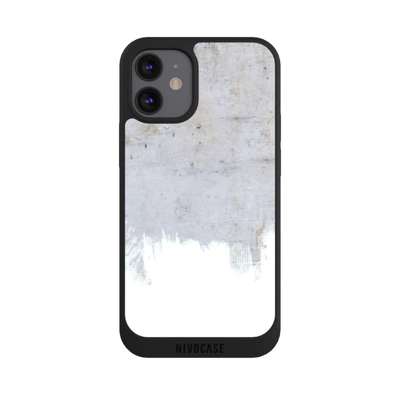 iPhone 12 mini NIVOpure Farbe auf Rohbeton