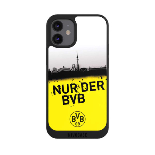 Apple iPhone 12 mini NIVOpure Nur der BVB - Silhouette