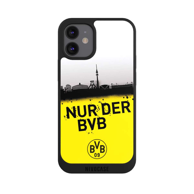 iPhone 12 mini NIVOpure Nur der BVB - Silhouette