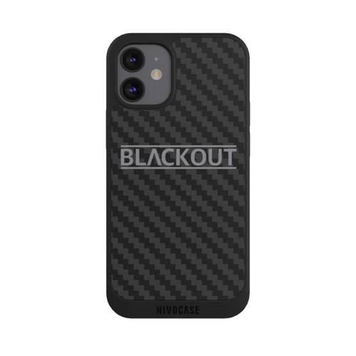 Apple iPhone 12 mini NIVOpure Carbon - Blackout
