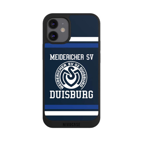 Apple iPhone 12 mini NIVOpure MSV Streifen Blau