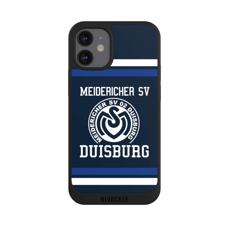 iPhone 12 mini NIVOpure MSV Streifen Blau