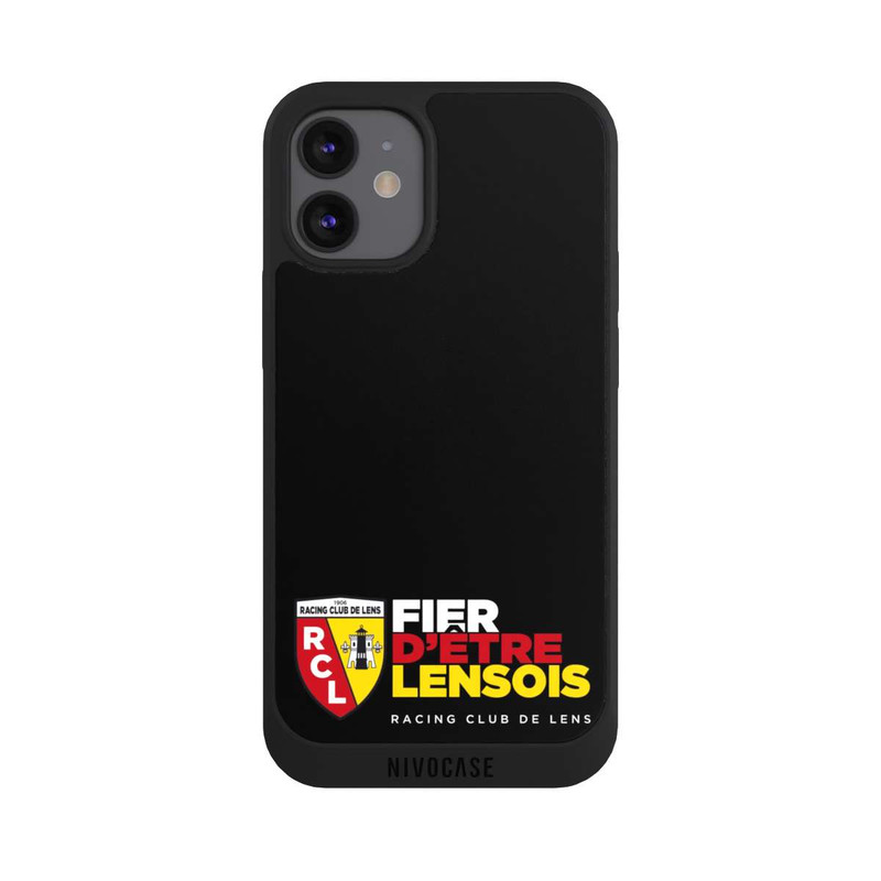 iPhone 12 mini NIVOpure Logo RCL en bas Noir