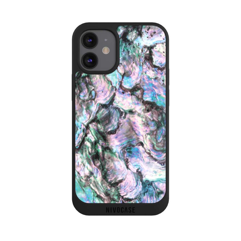 iPhone 12 mini NIVOpure Coquille irisée