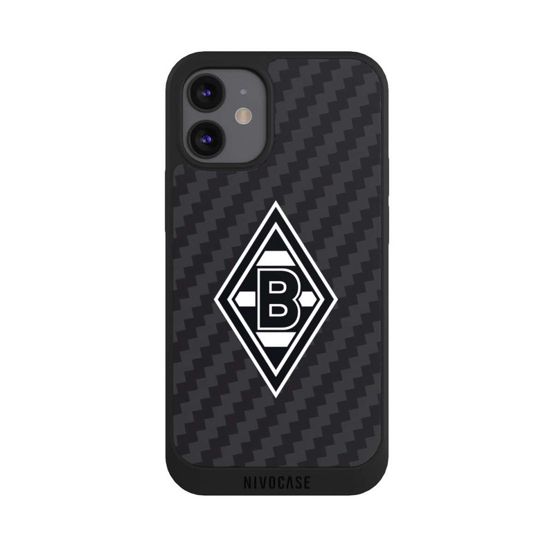iPhone 12 mini NIVOpure Borussia Raute Carbon