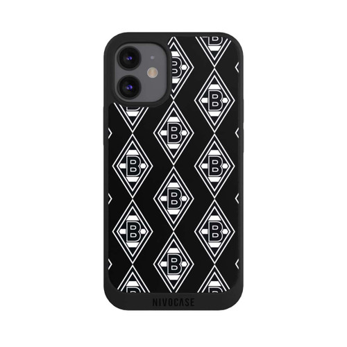 Apple iPhone 12 mini NIVOpure Schwarze Rauten