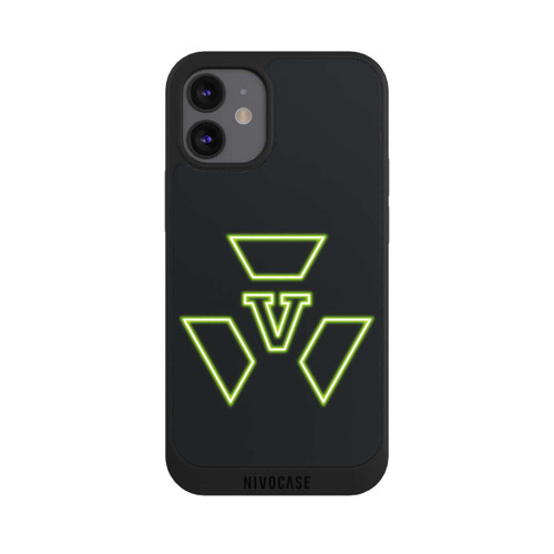 Apple iPhone 12 mini NIVOpure iBlali Logo Neon Grün