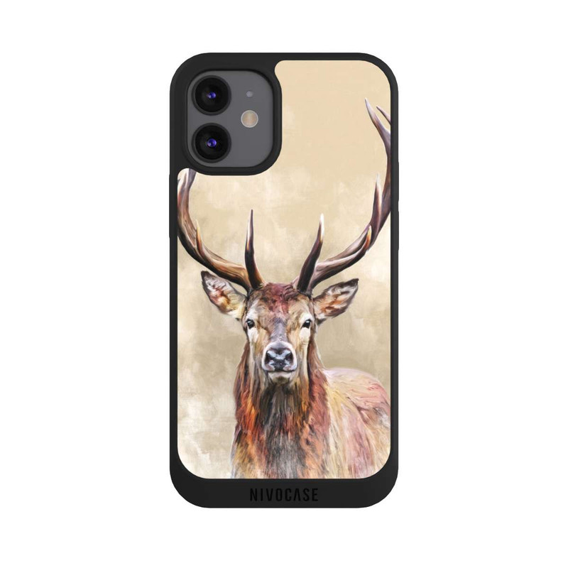 iPhone 12 mini NIVOpure Gezeichneter Hirsch