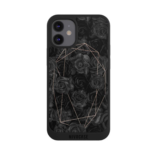 Apple iPhone 12 mini NIVOpure Schwarze Rosen