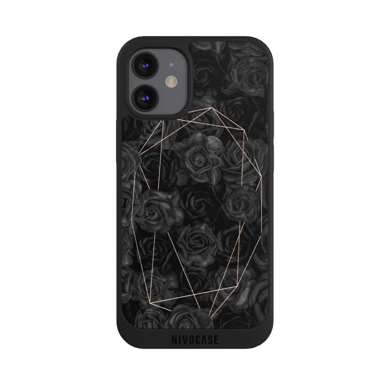 iPhone 12 mini NIVOpure Schwarze Rosen