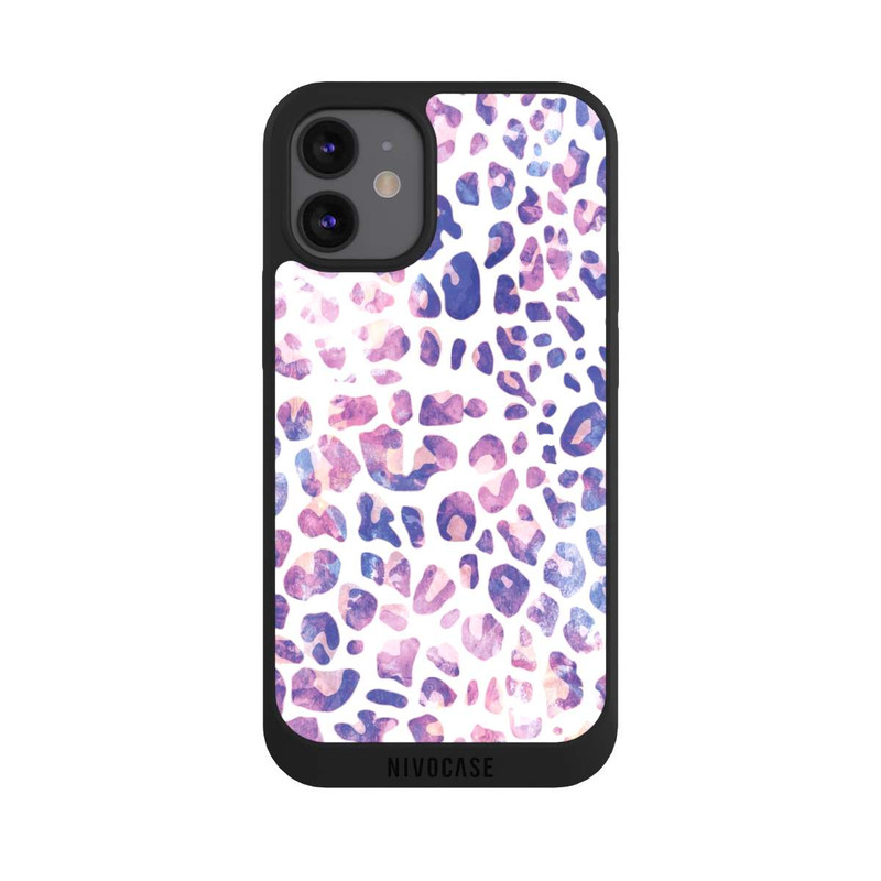 iPhone 12 mini NIVOpure Rosa lila Leopard