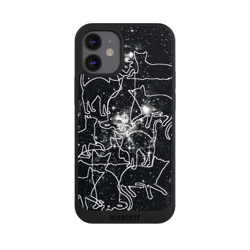 iPhone 12 mini NIVOpure Chats de la nuit étoilée