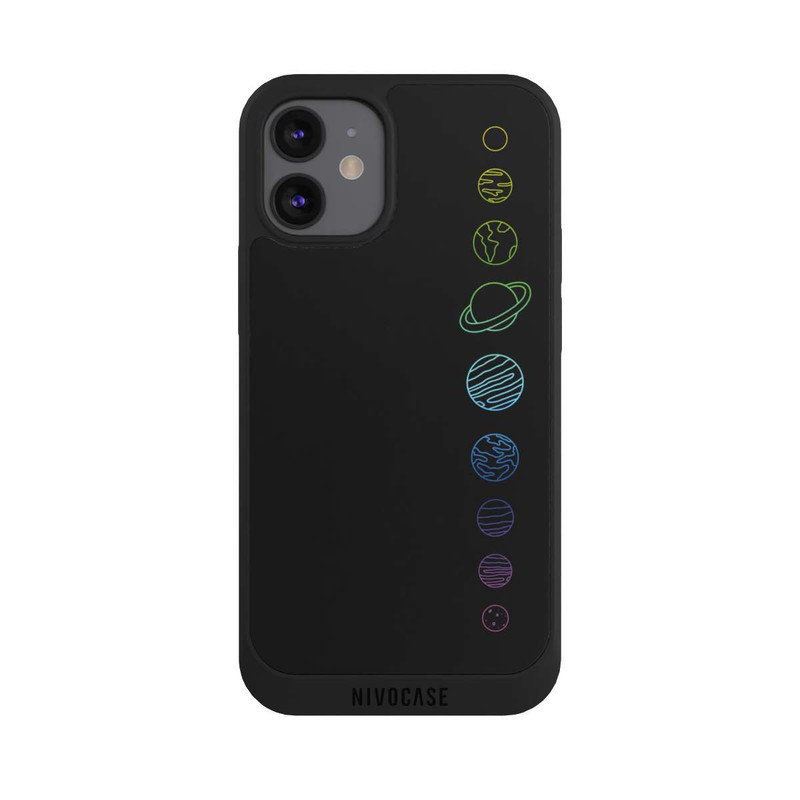 iPhone 12 mini NIVOpure Planètes colorées