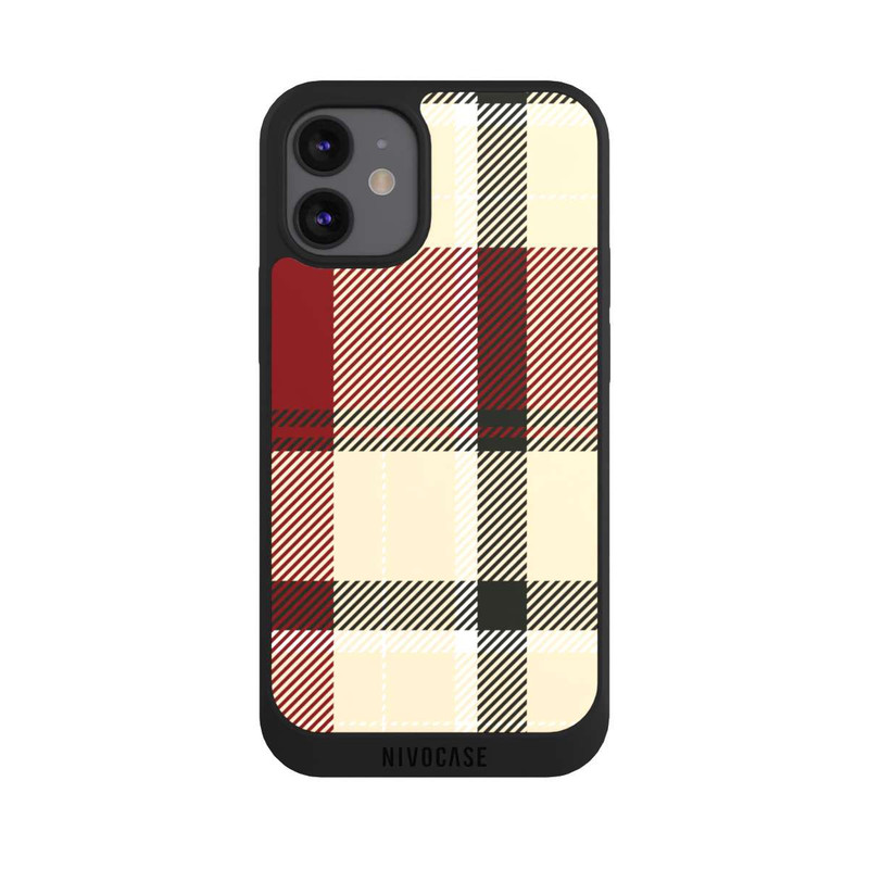 iPhone 12 mini NIVOpure Checked Pattern