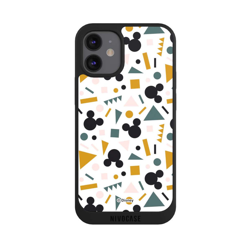 iPhone 12 mini NIVOpure Mickey Geometric Pattern